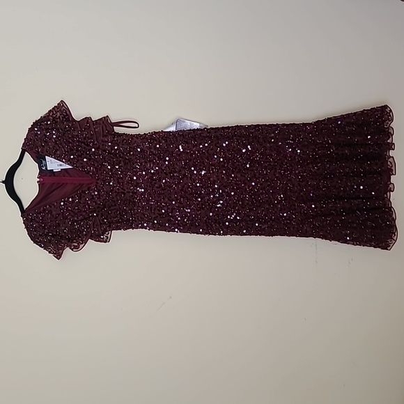 Women Mac Duggal Embellished Sheath Dress Size 2 - Picture 4 of 11